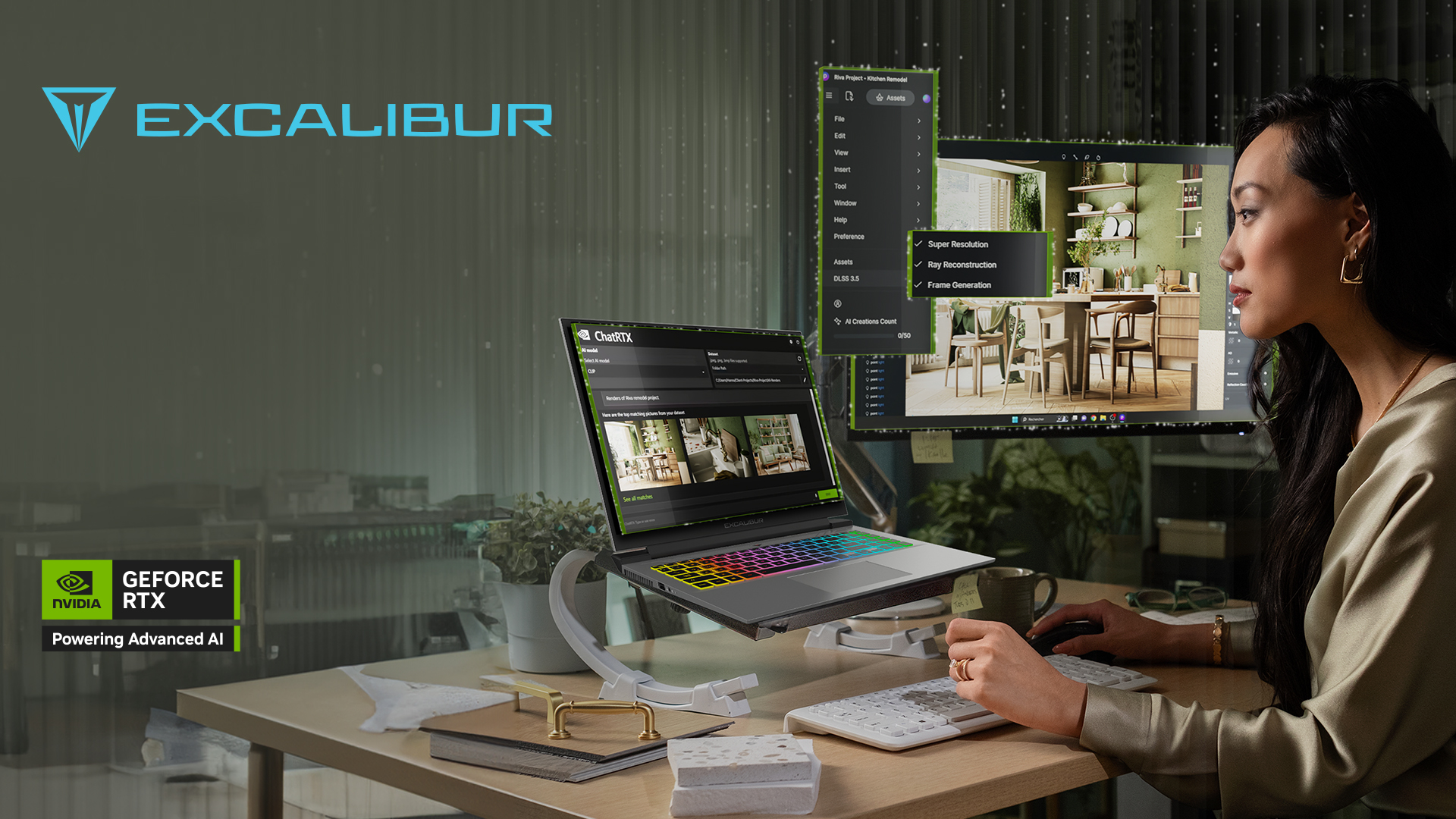 NVIDIA ve Excalibur G911 ile Oyuna Hazırsın