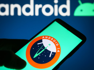 photo illustration android 14 logo 841628725