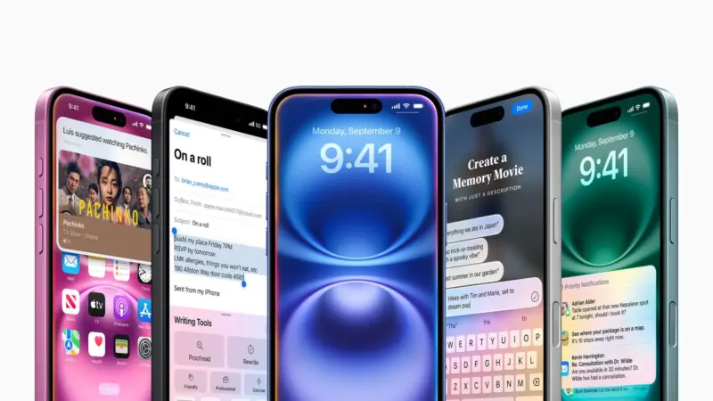 Apple Intelligence across iPhone