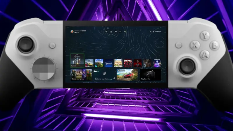 Fake Xbox portable handheld