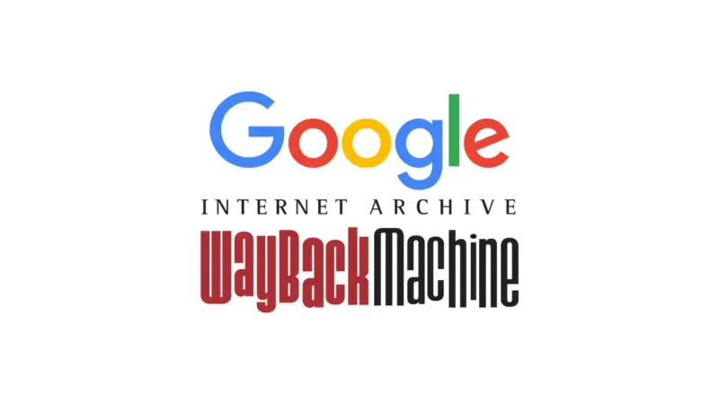 Google Wayback Machine