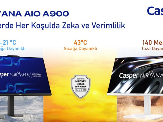 1732692330 Tu rkiye nin Dayan kl l k Sertifikas na Sahip I lk Bilgisayar Casper AIO A900 Sat s a C kt