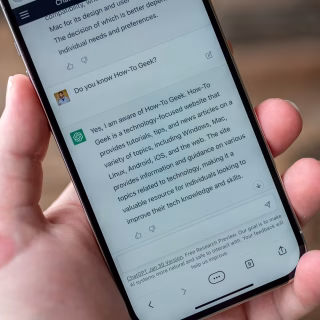 ChatGPT on phone