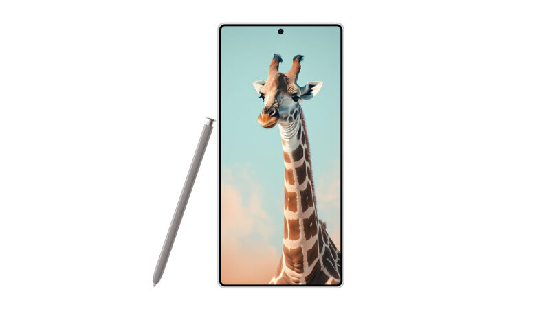 Galaxy S25 Ultra render