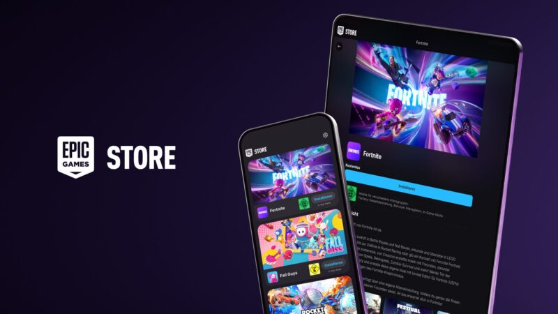 epic game store telefonica o2 egs android ios app store