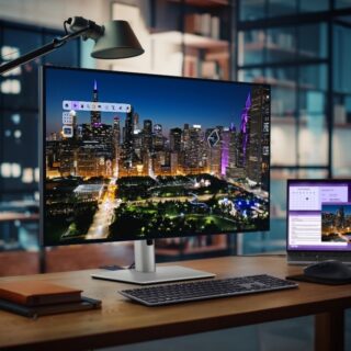 1736507385 Dell UltraSharp 32 and 27 4K Thunderbolt Hub Monitors