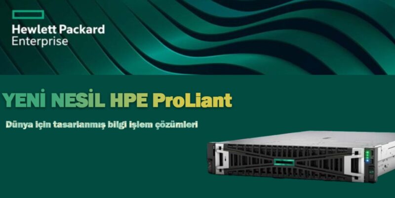 HPE ProLiant sunucu Technostory