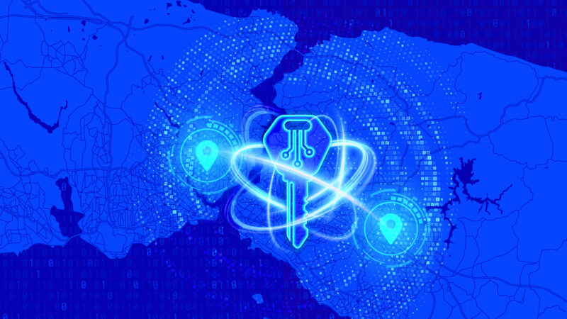 Kuantum Anahtar Da t m Gorseli