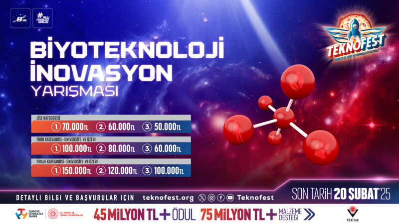 TEKNOFEST TF 2025 biyoteknoloji inovasyon yarismasi