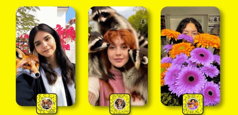 snapchat yapay zeka ai lens