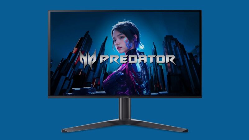 Acer predator monitor x27u x1 wallpaper logo