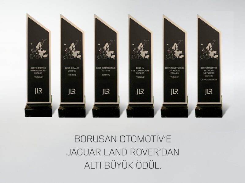 Jaguar Land Rover ile Borusan Otomotiv Grubu na Alti Odul Technostory