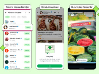 WhatsApp güncellemeler sekmesine reklam özelliği, kanal aboneliği