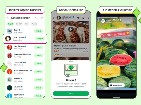 WhatsApp güncellemeler sekmesine reklam özelliği, kanal aboneliği