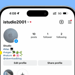 Instagram BIO