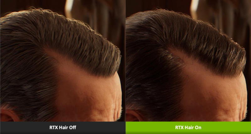 NVIDIA RTX Hair'in Karşılaştırılması