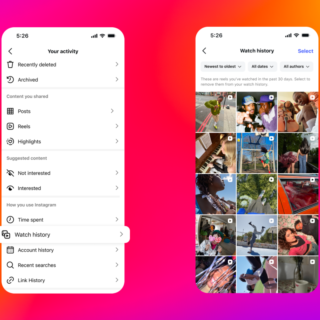 instagram izleme geçmişi