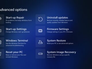 windows 11 recovery