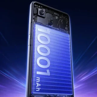realme 10001mAh phone