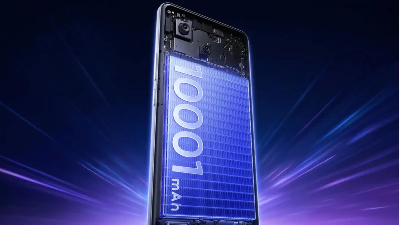 realme 10001mAh phone