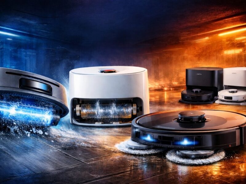Robot süpürge mop teknolojileri