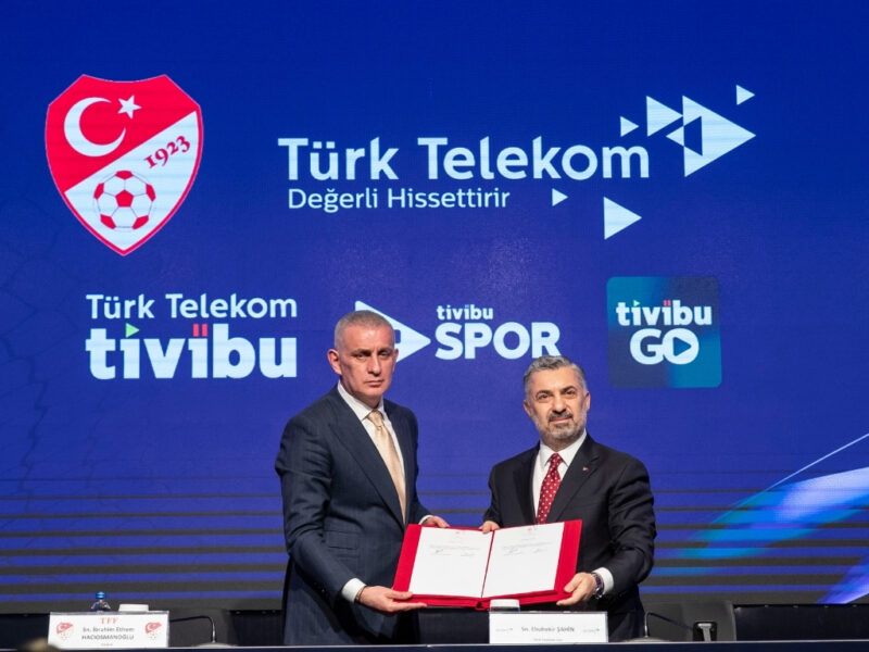 tff turk telekom yayin haklari imza