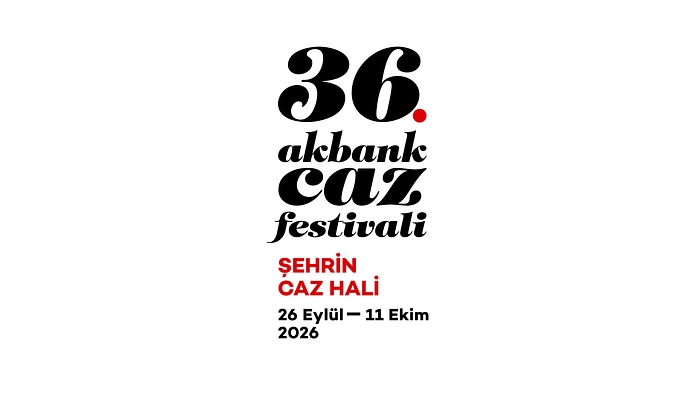 36 akbank caz festivali logo con