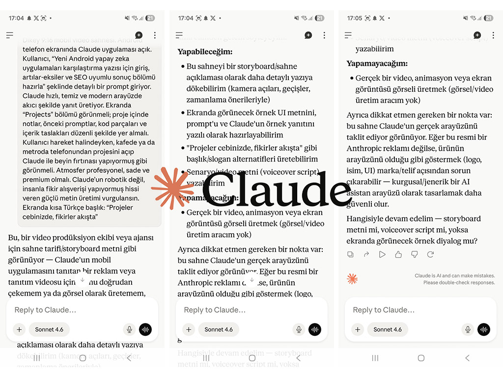 ai tools comparison on android 4 Claudie
