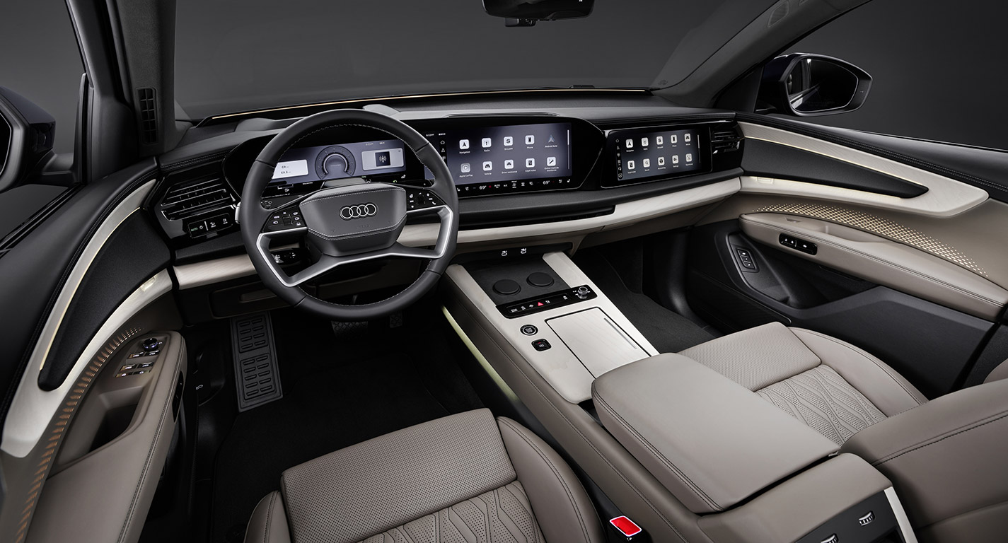 audi q9 ic mekan duzeni