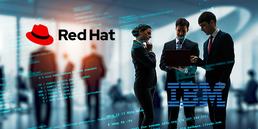 IBM ve Red Hat logosu ile Lightwell açık kaynak güvenliği lansmanı