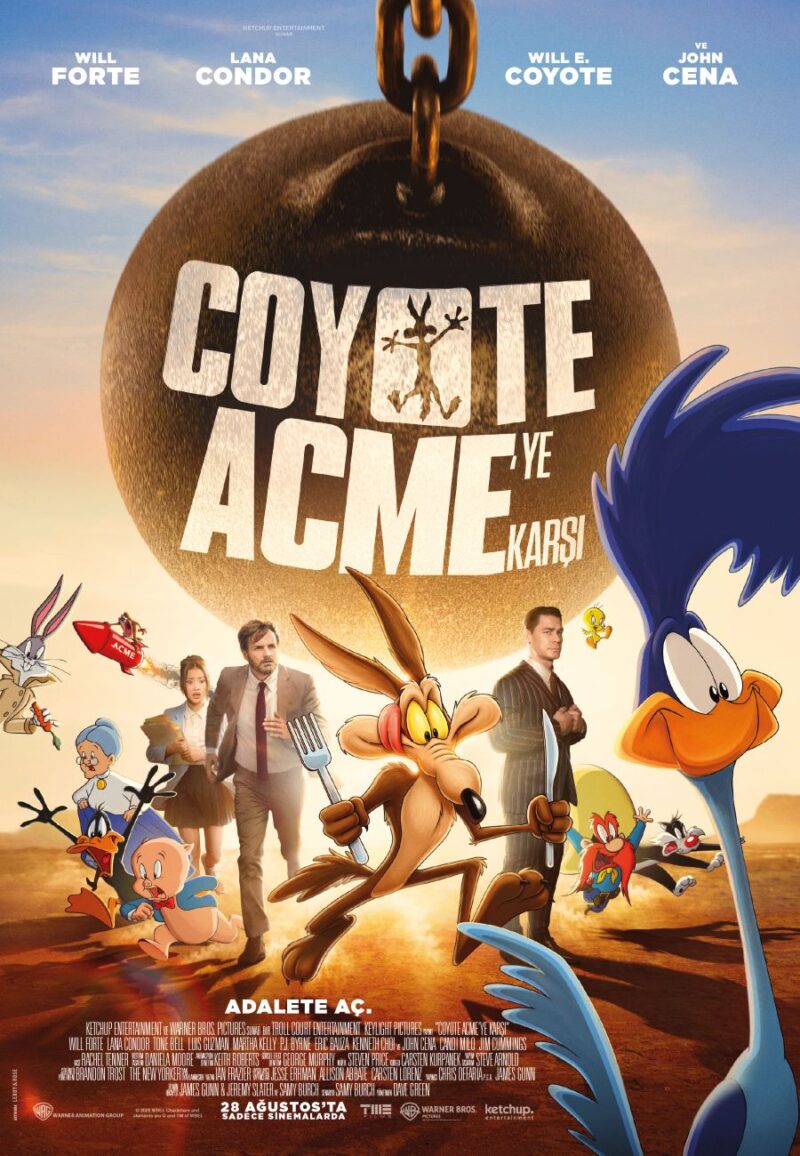 Coyote Acme'ye Karşı animasyon filmi vizyon tarihi