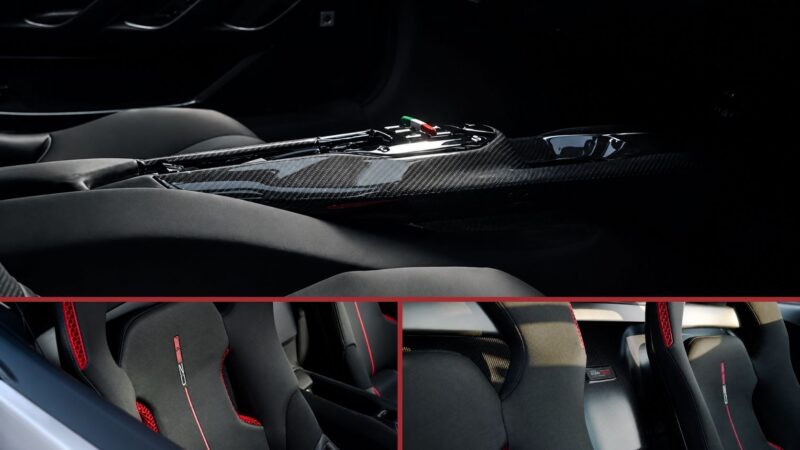 Ferrari CZ26 İç tasarım