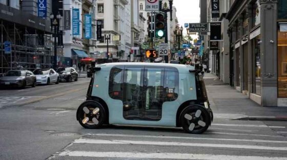 Amazon Zoox direksiyonsuz robotaksi dış tasarımı