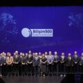 Bilişim 500 ilk 500 bilişim şirketi ödül töreni sahnesi