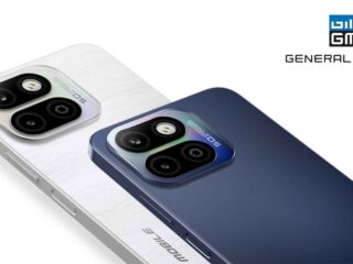 General Mobile GM 26 One 5G ön ve arka yüz tasarımı
