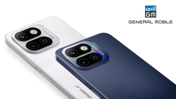 General Mobile GM 26 One 5G ön ve arka yüz tasarımı