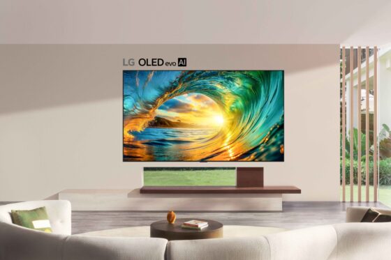 9mm kalınlığındaki LG Wallpaper TV tasarımı