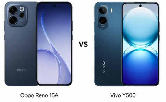Oppo Reno 15A vs Vivo Y500