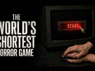 The World's Shortest Horror Game resmi kapak görseli ve logosu
