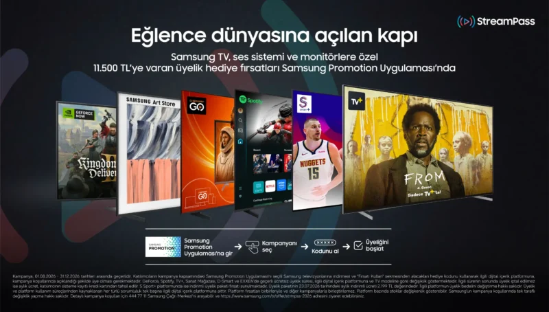 Samsung StreamPass kampanyası