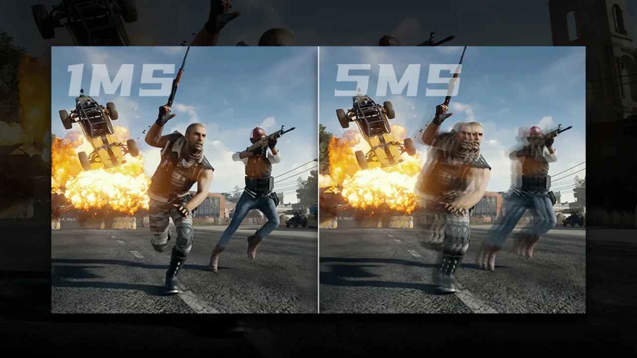 5ms vs 1ms