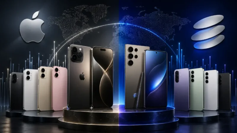 İlk 10'da Apple ve Samsung Hakimiyeti