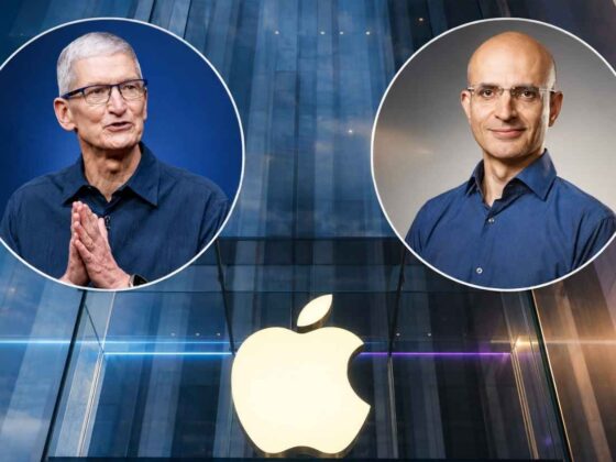 Apple yeni CEO'su John Ternus şirket etkinliğinde konuşuyor
