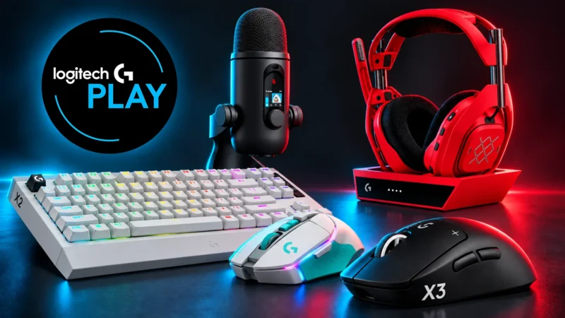 logitech g play 2026 yeni urunler