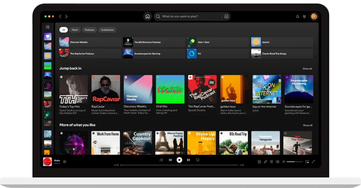 spotfiy music list
