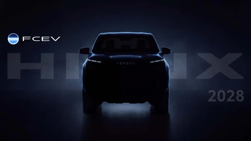 toyota hilux fcev teaser