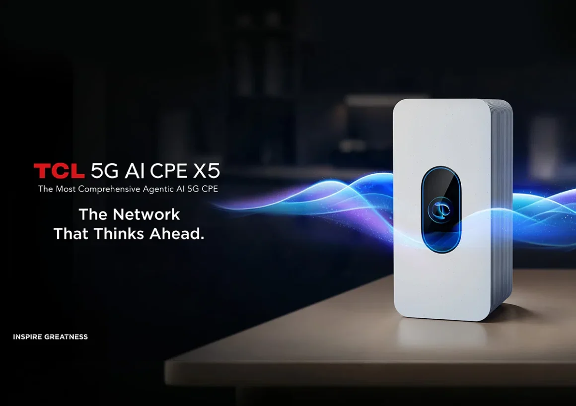 TCL 5G AI CPE X5 Tanıtıldı: Yapay Zekâ Destekli Ev İnterneti Dönemi Başlıyor