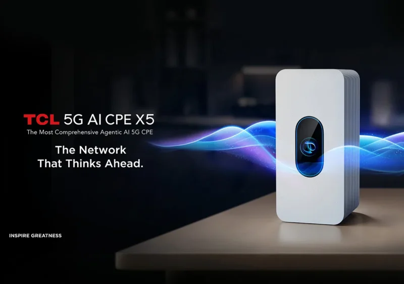 TCL 5G AI CPE X5 Tanıtıldı: Özellikleri Neler?